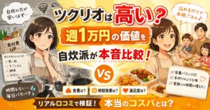 ツクリオは高い?
