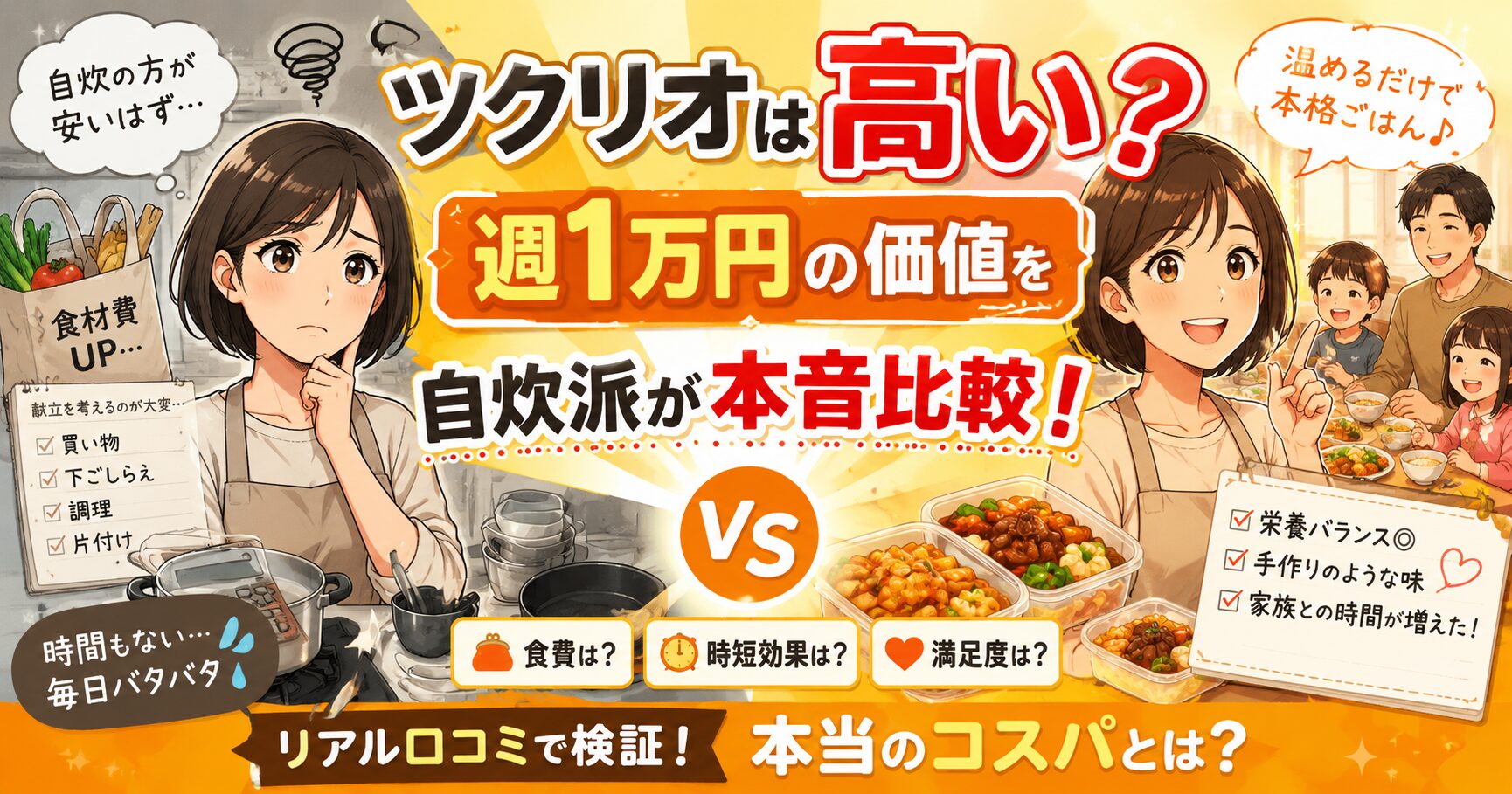 ツクリオは高い?